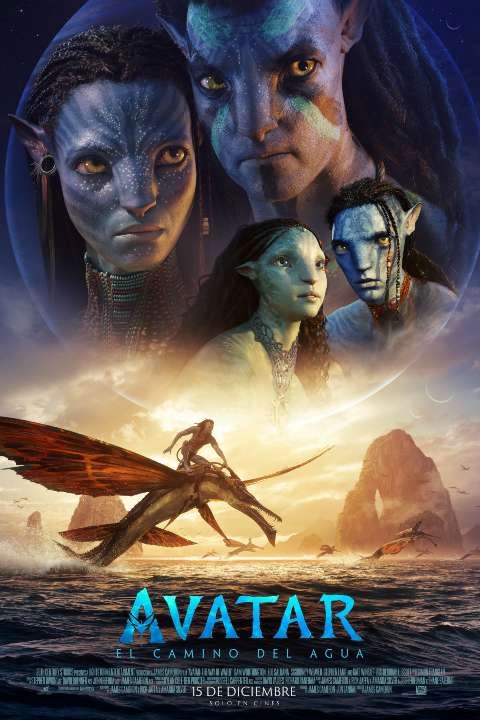 1) Poster de: Avatar 2: El Camino Del Agua