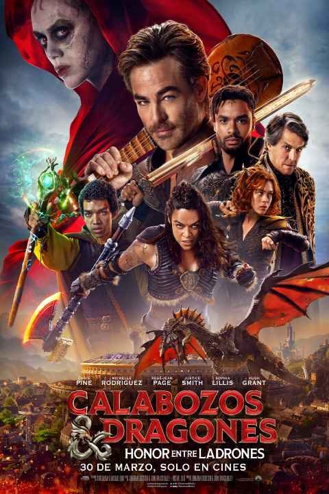 1) Poster de: Calabozos Y Dragones: Honor Entre Ladrones