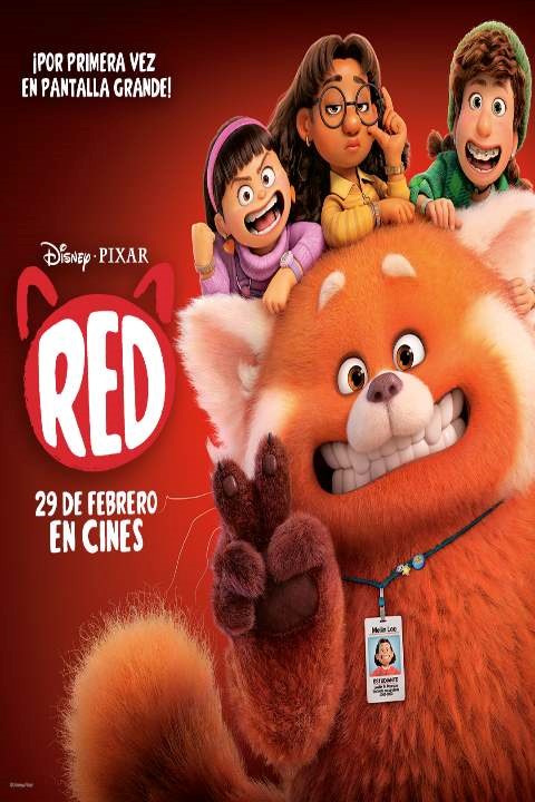 2) Poster de: Red (Ciclo Pixar)
