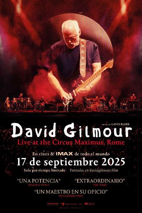 DAVID GILMOUR LIVE AT THE CIRCUS MAXIMUS, ROME